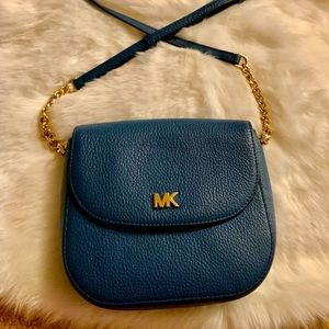Michael Kors Blue Small Women Crossbody Bag